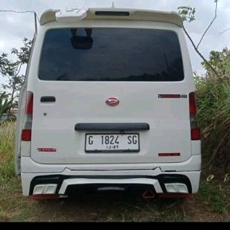 bodykit belakang granmax, bemper belakang variasi granmax