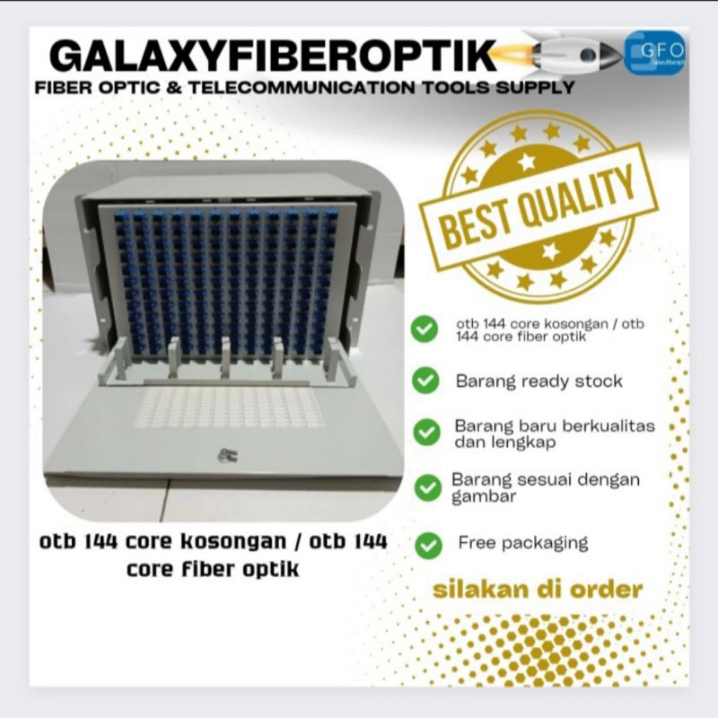 otb 144 core lengkap / otb 144 core lengkap pigtail adaptor sc upc