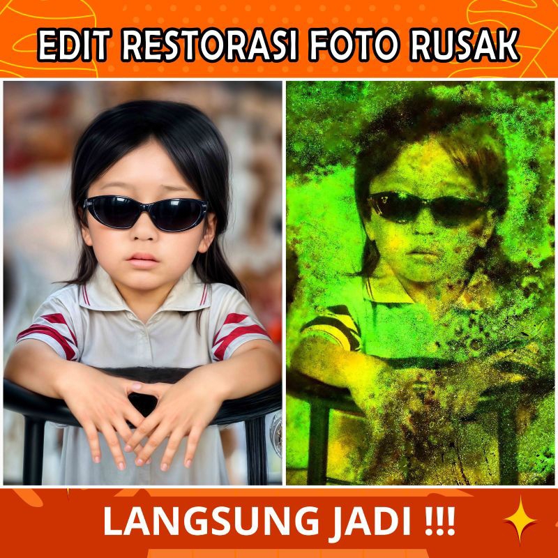 JASA RESTORASI FOTO JADUL PROFESIONAL/RESTORASI FOTO RUSAK/RESTORASI FOTO BLUR/RESTORASI FOTO LAWAS/