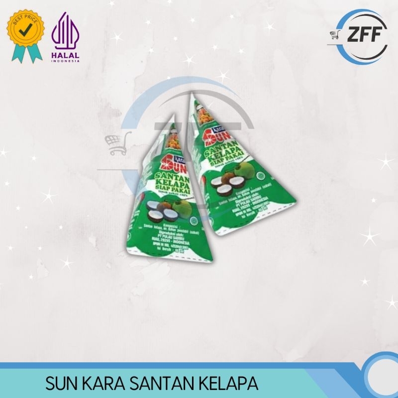 

Sun Kara santan kelapa siap pakai 65ml