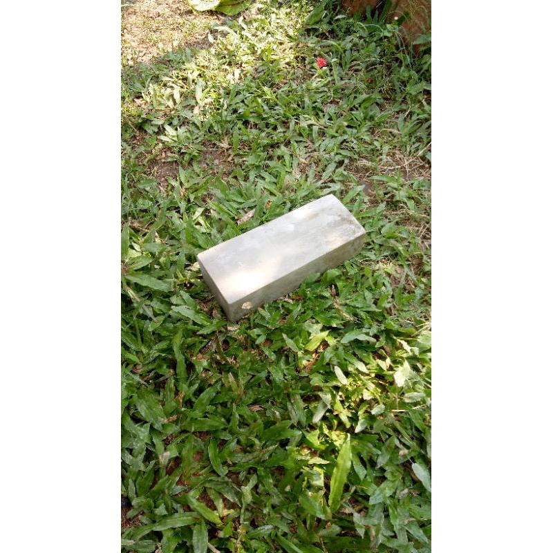 Batu asah alat pengasah pisau golok Asahan pisau batu asah alam jumbo ukuran 20x8x5 cm grid 1000