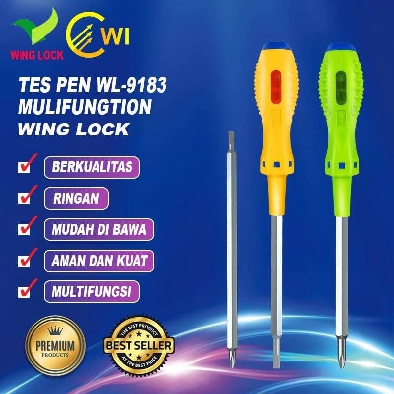 TESPEN BESAR BOLAK-BALIK WINGLOCK OBENG BOLAK-BALIK WL-9183