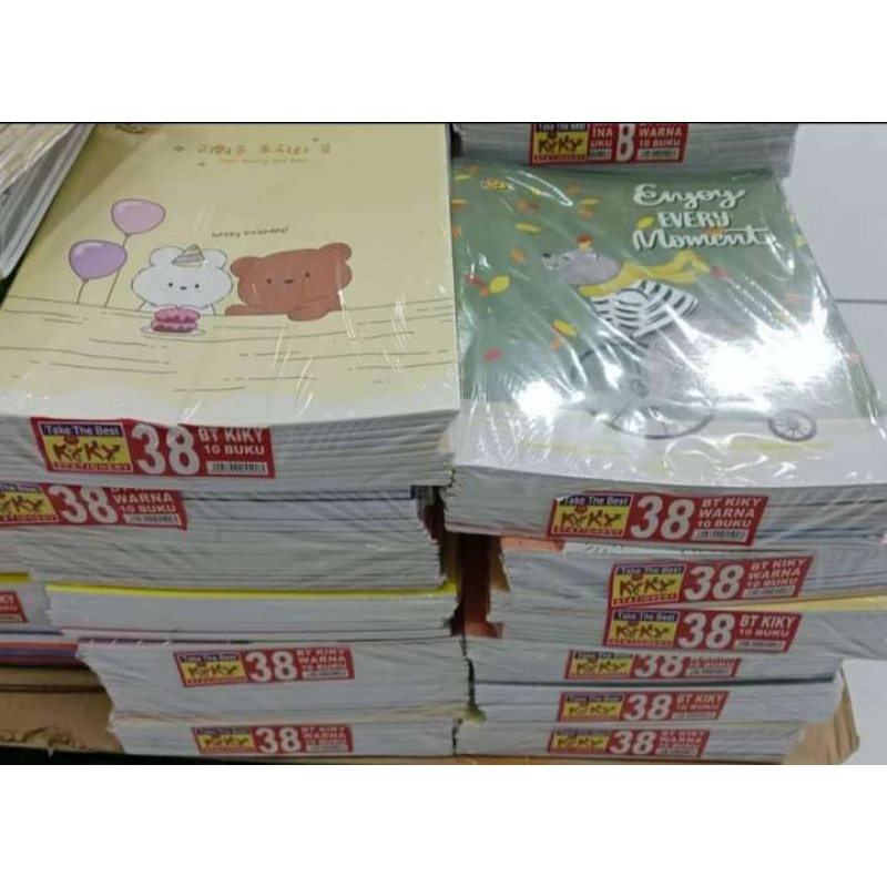 

Buku Tulis Kiky 38 Pack 10
