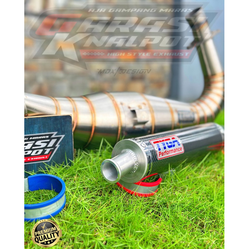 Knalpot Ninja R RR SS Tyga Perfomance Carbon