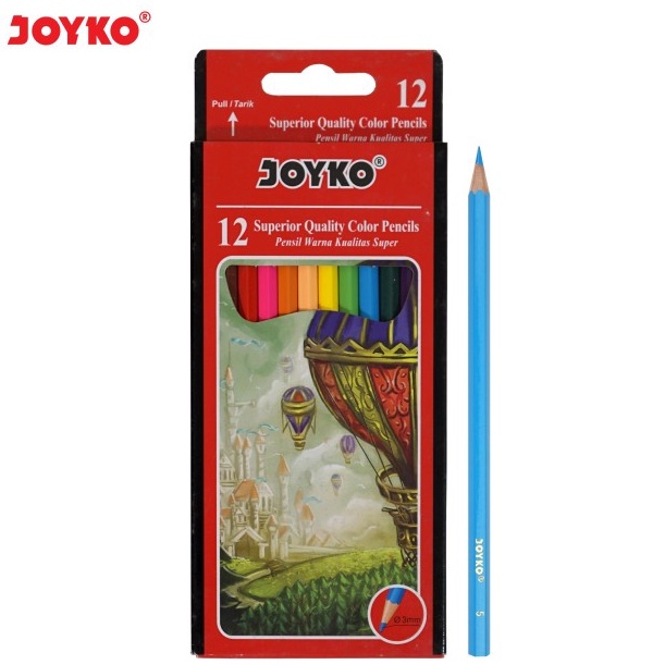 

Pensil Warna Joyko 12w CP1