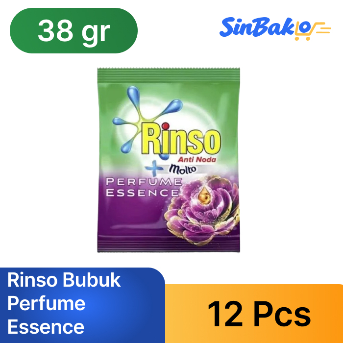 Rinso Bubuk Parfume Essc 38Gr (12 Pcs)