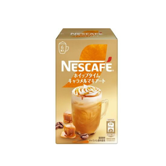 

Nescafe Whipped Time Caramel Macchiato 6 x 11.5 Gram