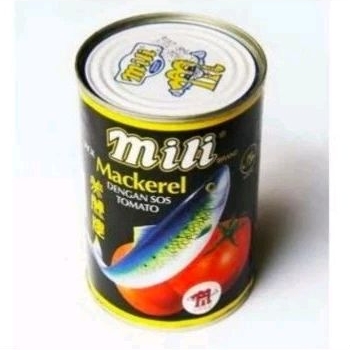 

sarden mili asli 425grm perdus isi 24klg original logo tutup putih