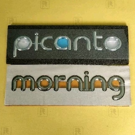 Emblem logo kia PICANTO MORNING ukuran original bagasi picanto