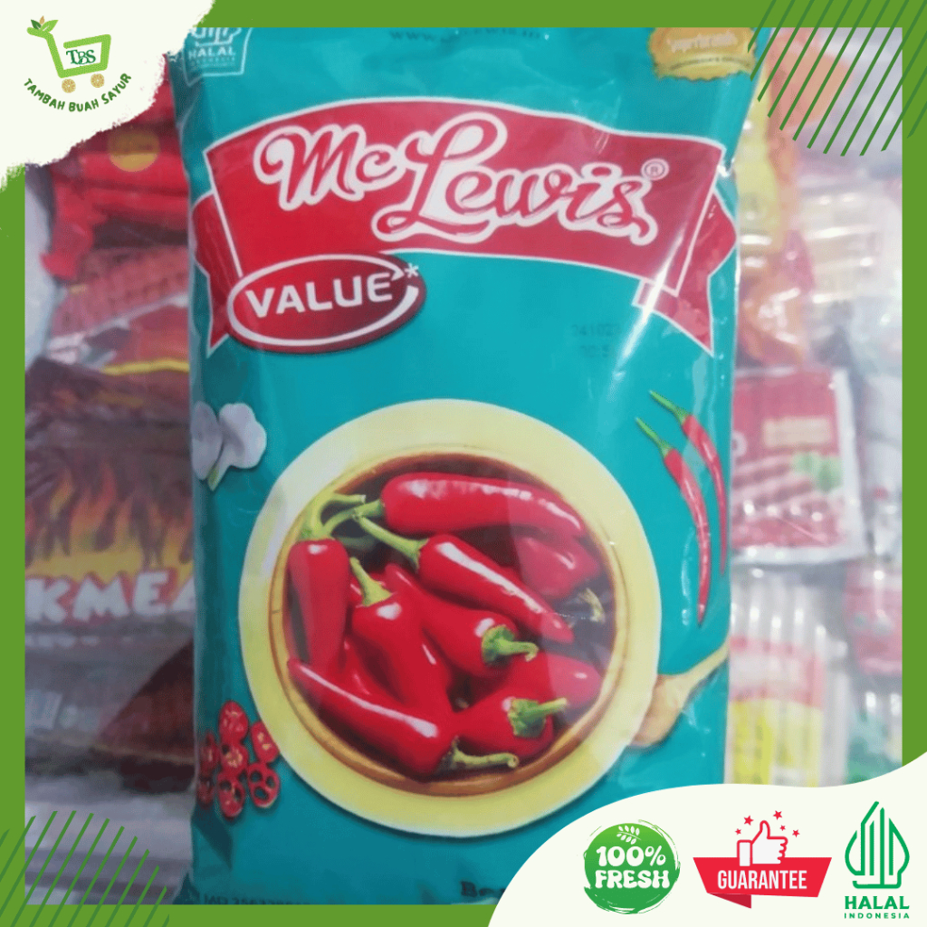 

MC LEWIS SAUS CABE VALUE 1 KG | Tambah Buah Sayur