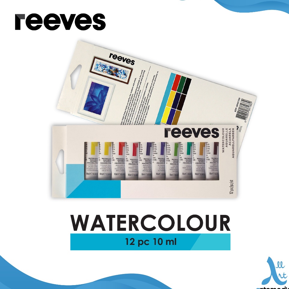 

Model Baru Reeves Watercolor Paint Tube Set