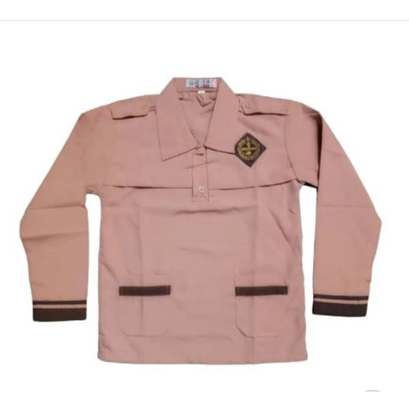 Seragam SD pramuka penggalang tangan panjan/seragam pramuka untuk SD kelas 1-6