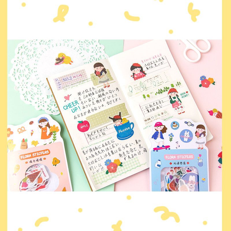 

40 100 pcs Stiker Lucu Aesthetic Karakter Kartun Cartoon Mainan Anak Remaja Dekorasi Buku Jurnal Catatan Diary Agenda Alat Tulis DIY Sticker Washi Motif Cinnamoroll Sanrio Lotso Doraemon Kpop Unicorn Shincan Reward Motivasi Promo Murah Roll Box