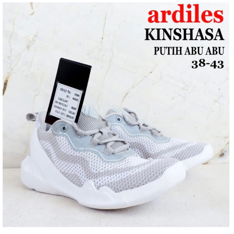 Sepatu ARDILES pria - KINSHASA & HAUROKO - Sepatu sneackers - Sepatu Olahraga pria sport- Size 39-44