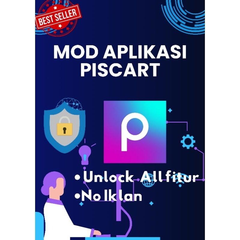 Picsart Unlock All fitur, No Iklan, No Lag