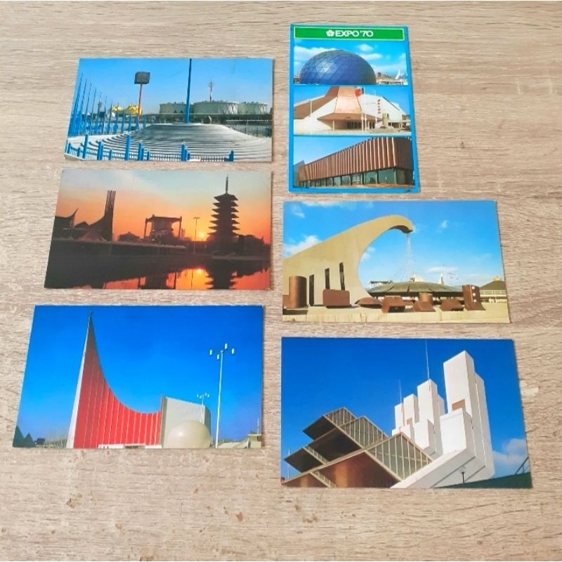 

kartu pos seri EXPO'70 Jepang