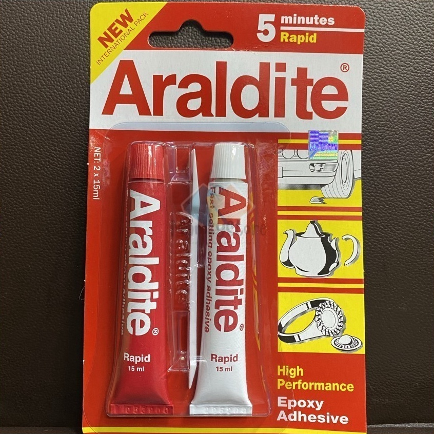 

Araldite merah 3ml LEM KACA ORIGINAL