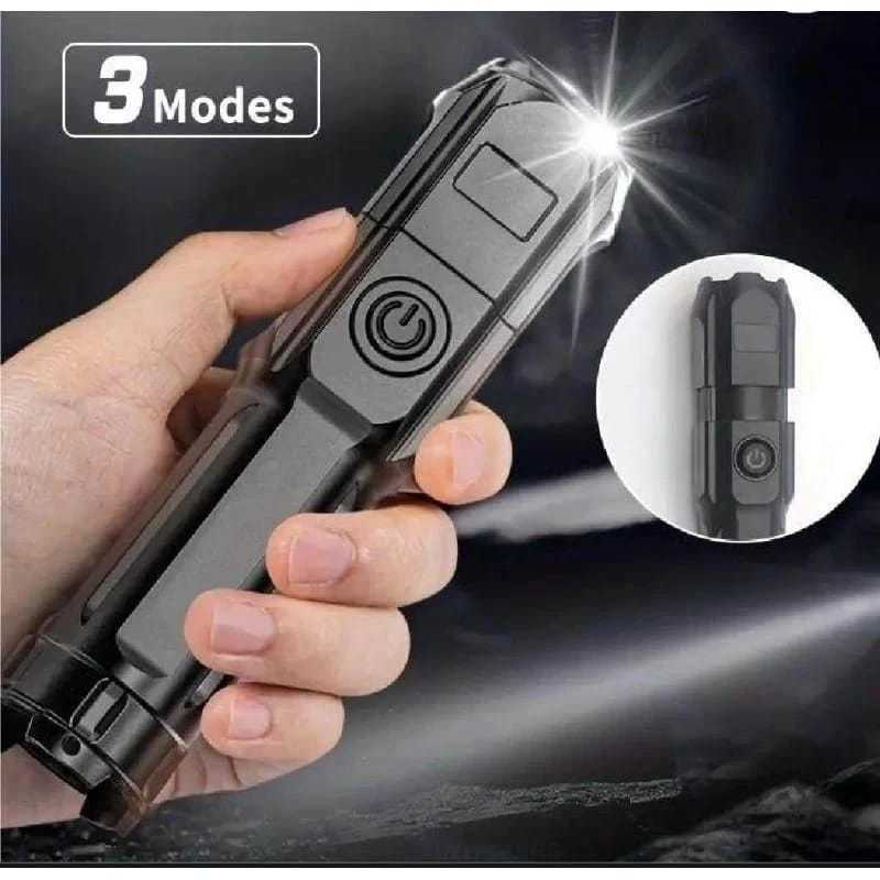 Senter Led Swat 3600 Senter Zoom Jarak jauh