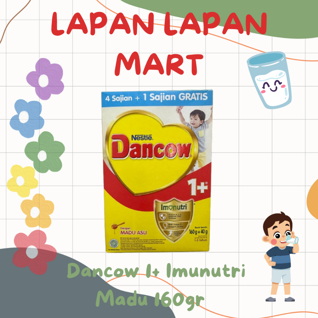 

Dancow 1+ Imunutri Madu 160gr