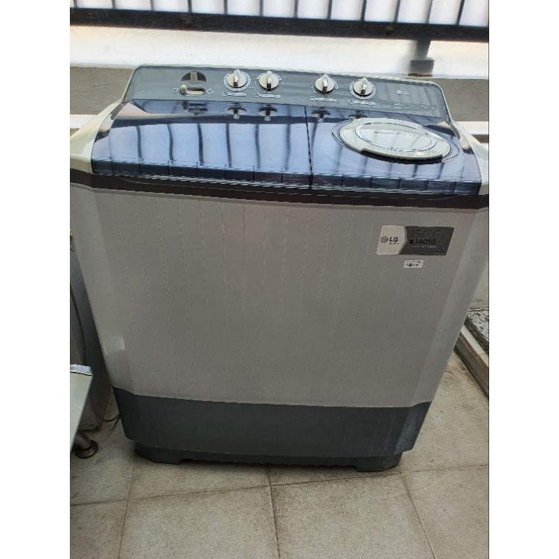 Mesin cuci LG WP-1460R 2 tabung 14 kg bekas