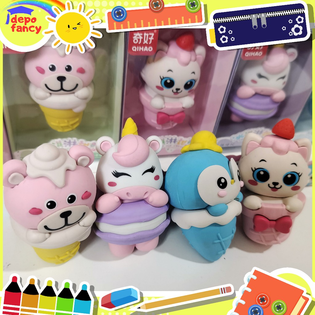 

Karet Penghapus QH-8436 / Penghapus Pensil / Eraser / Stip