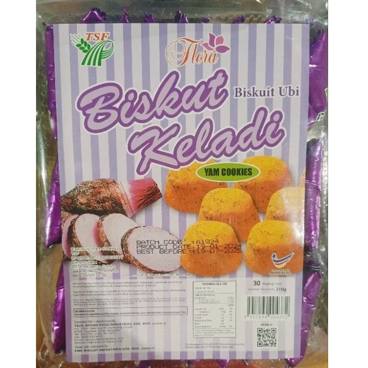 

Biskuit Keladi Yam Flora isi 30 Malaysia Import Biskuit Ubi