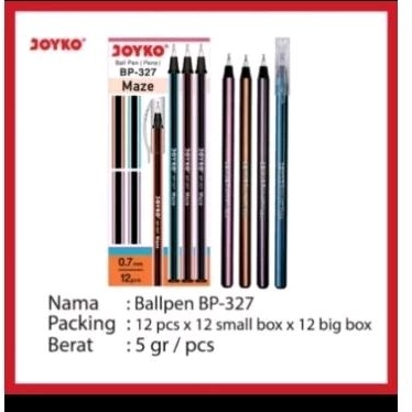 

Pulpen /Pena Joyko BP-327 (12pcs)