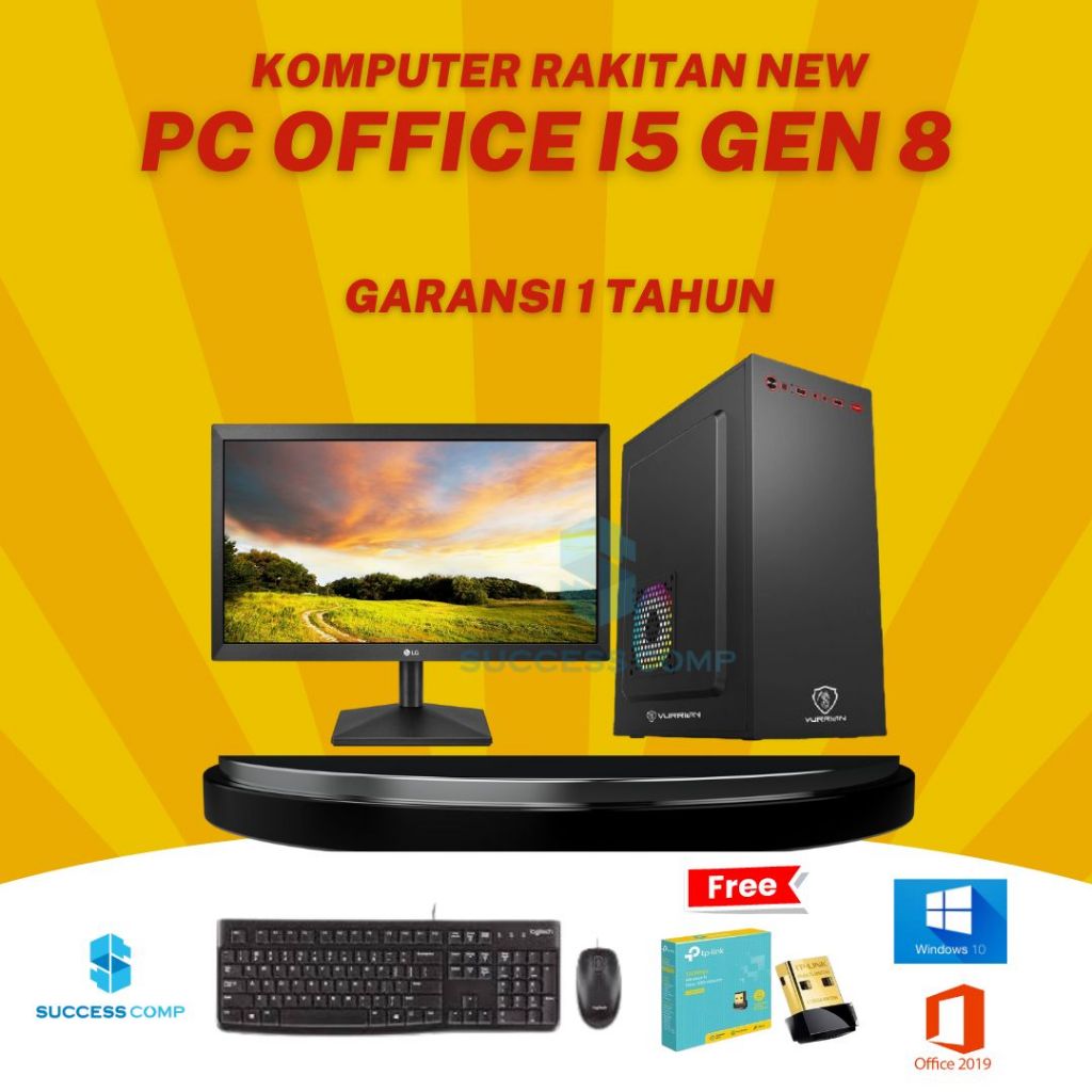 Komputer / PC Rakitan Intel Core i5 8400 Gen 8