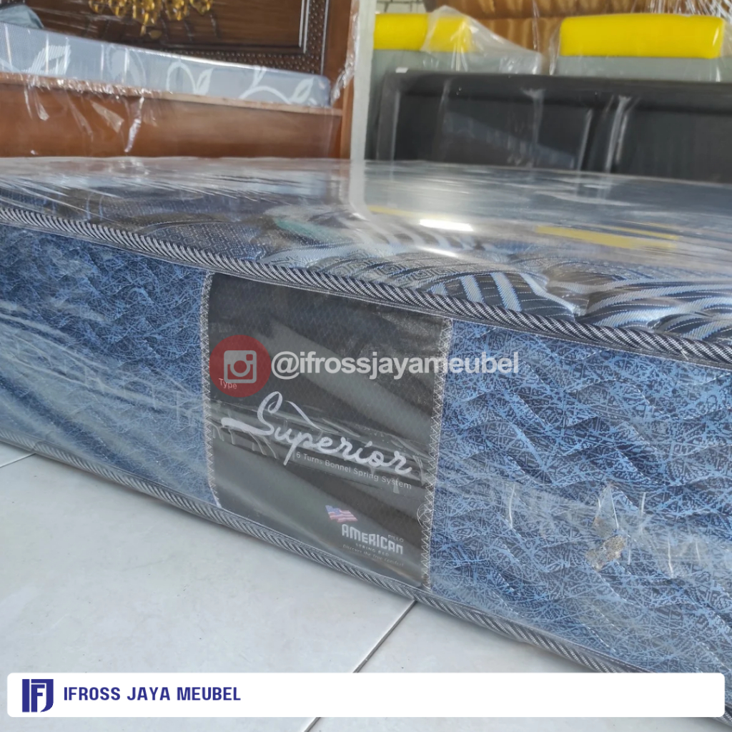 Kasur Spring Bed American Superior/Kasur Empuk