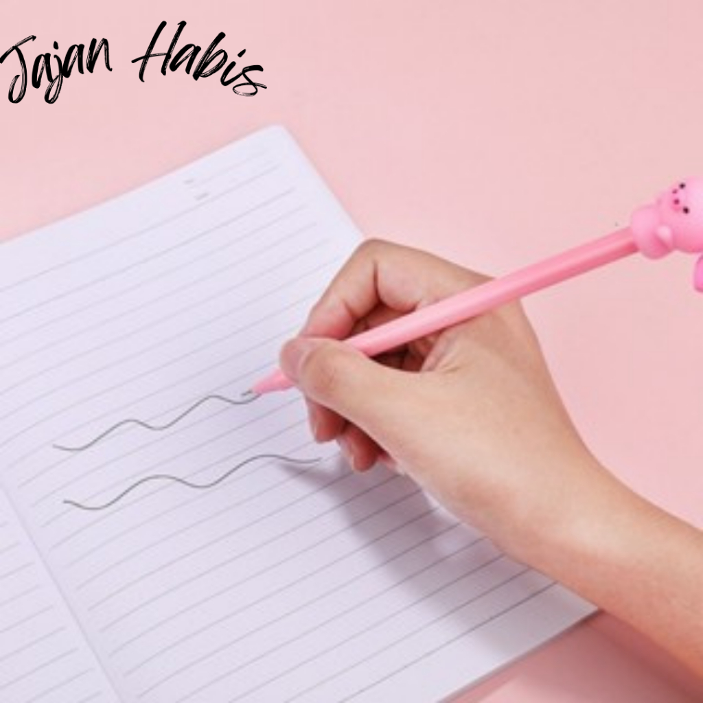 

JABIS Pen Hewat Lucu Pulpen Gel Kulitas Pena Gel Karakter Binatang