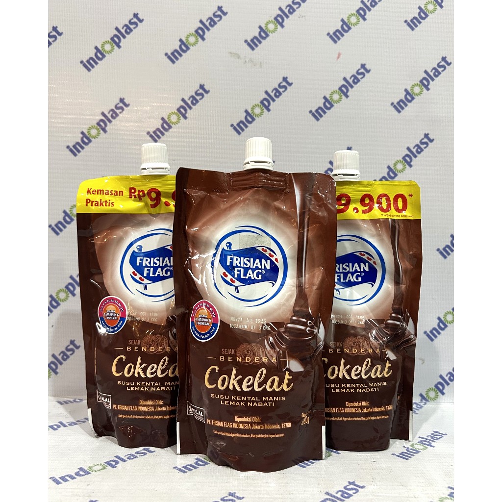 

Frisian Flag Bendera Kental Manis Cokelat Pouch 280g