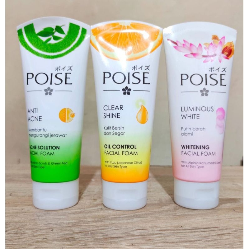 POISE FACIAL FOAM 100ML