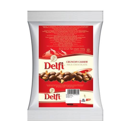 

DELFI CRUNCHY CASHEW MILK CHOCOLATE 1KG