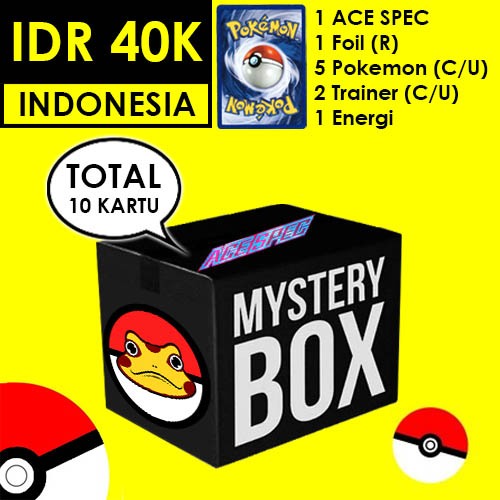 Paket Kartu Pokemon Indonesia - ACE SPEC Pack (Isi 10 Kartu) Random Card TCG Original Murah