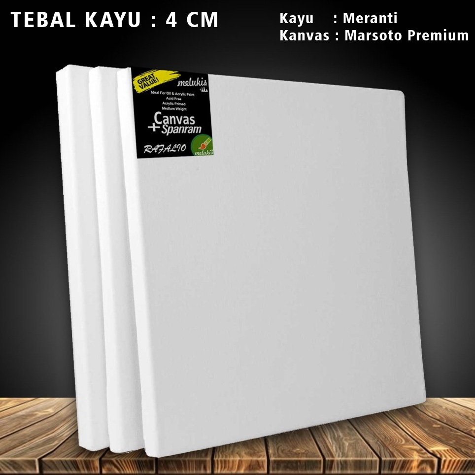 

Kanvas Lukis + Spanram 150x250cm Canvas Lukis 150x250cm by Ravalio