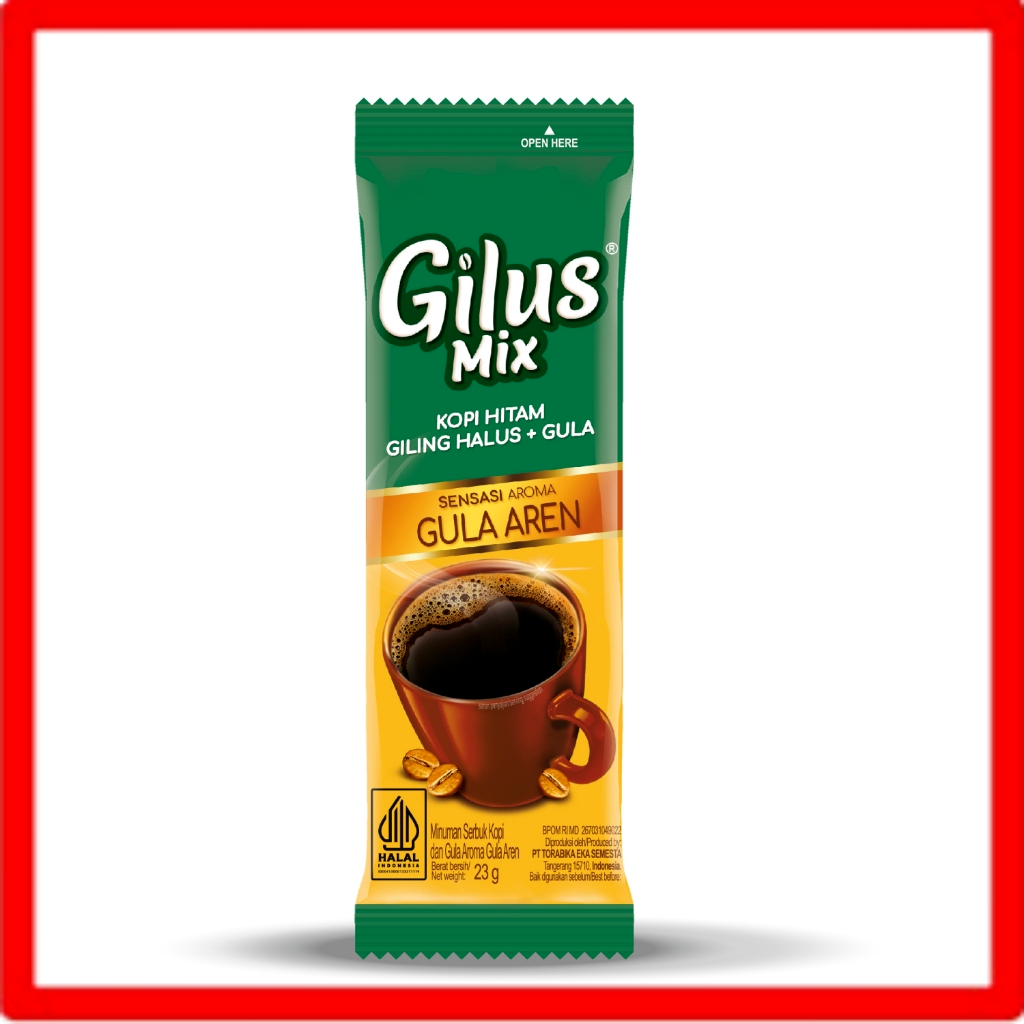 

TORABIKA GILUS GULA AREN 10 SACHETS