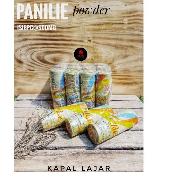 

1 slop Vanili Bubuk Cap Pinguin 60g ,1 slop vanili kapal layar