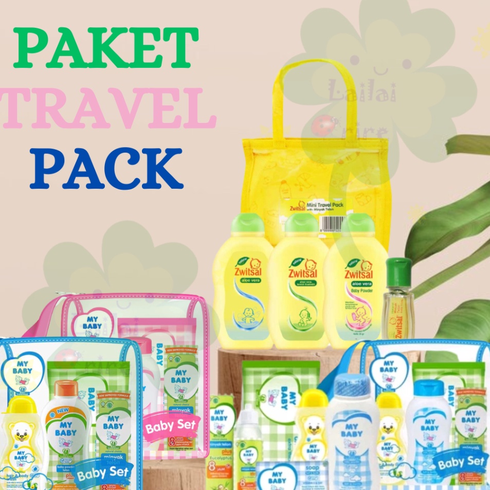 Terjangkau Zwitsal Baby Mini Travel Pack  Zwitsal Travel Pack  Baby Shark  Peralatan Travel Bayi  Pa