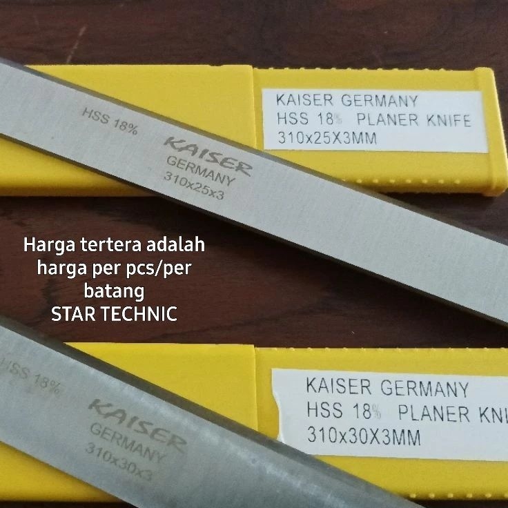 

Terjangkau 31cm HSS PLANER KAISERPisau untuk serut kayuWood working tools