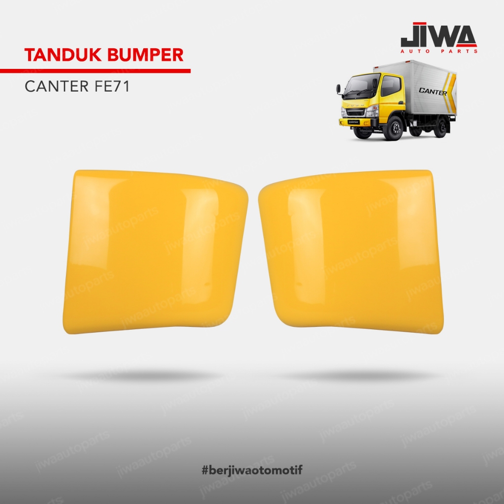 Jiwa Auto Tanduk Bumper CANTER FE71 Kuning Kuping Samping Bemper Mobil Box PS110 PS125 PS136 PS125HD