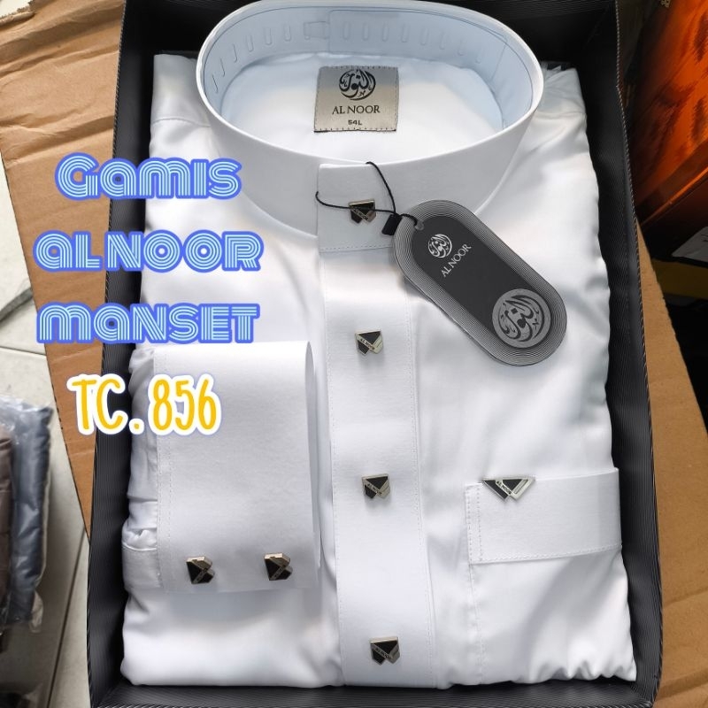 GAMIS AL NOOR MANSET KHUSUS PUTIH | JUBAH ALNOOR PUTIH | ALNOOR REMAJA
