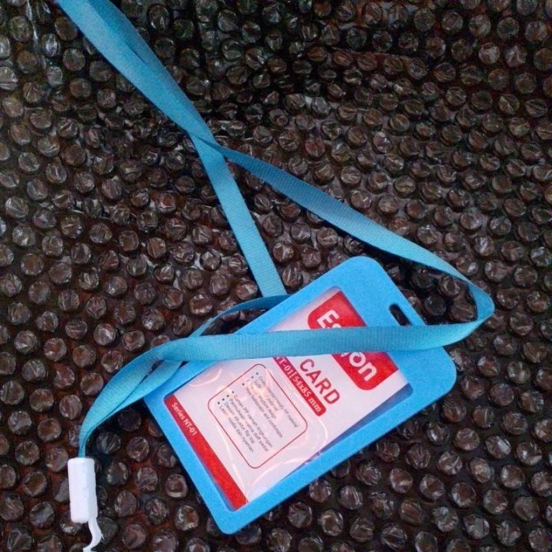 

name tag id card b1 +tali/ tempat id card plastik