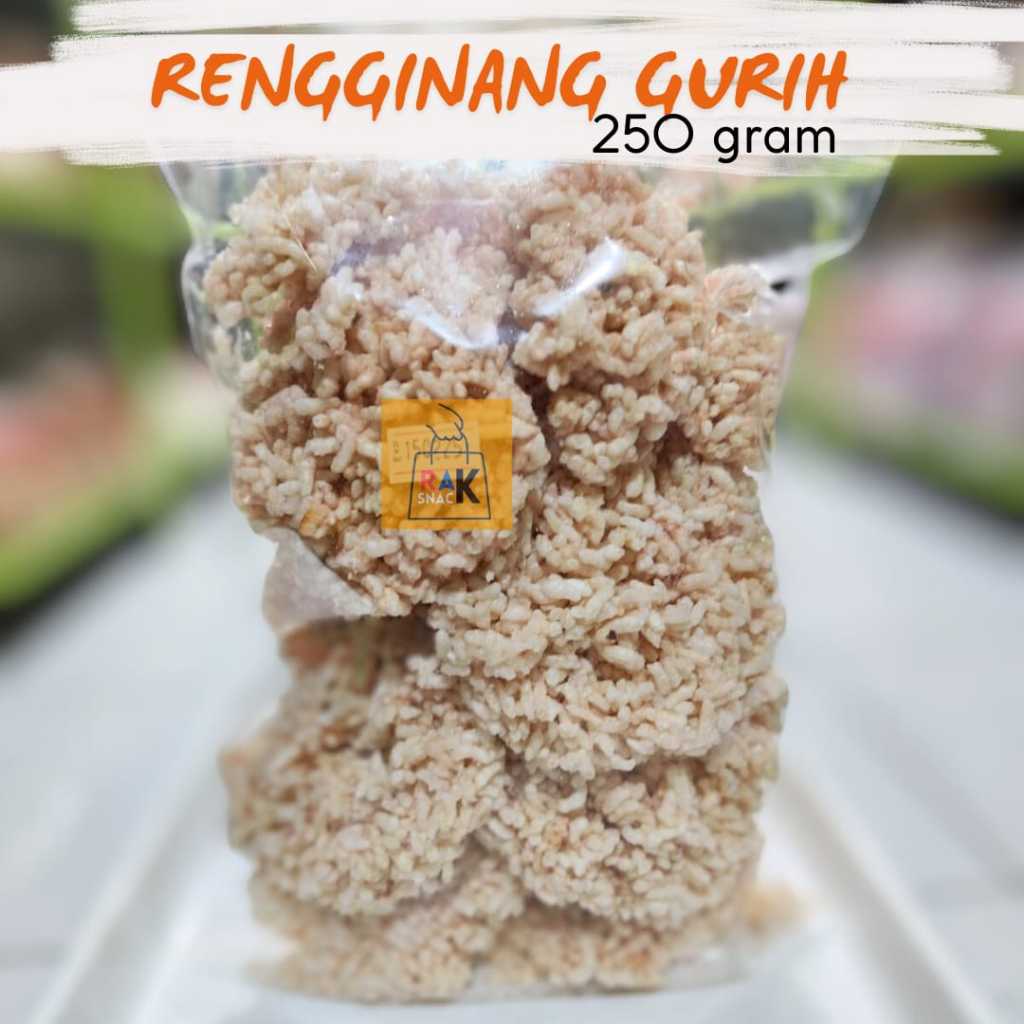 

Rengginang Gurih 250gr | Rengginang Matang | Snack Murah Kemasan Ekonomis