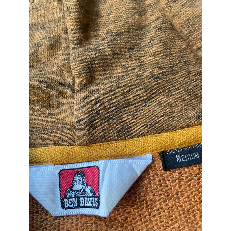 HOODIE ZIPPER BEN DAVIS ORIGINAL SECOND BRAND