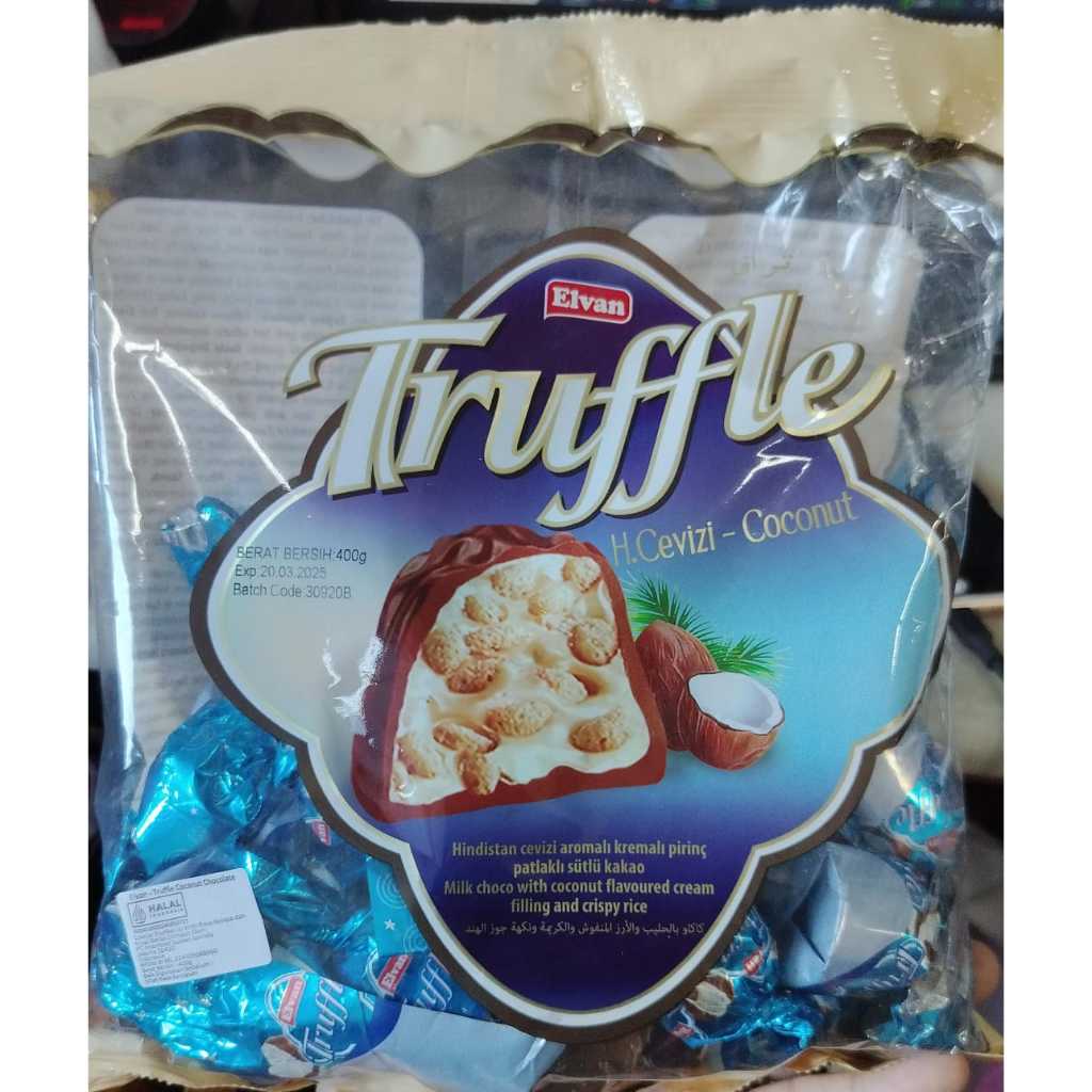 

Elvan Truffle Coconut Chocolate