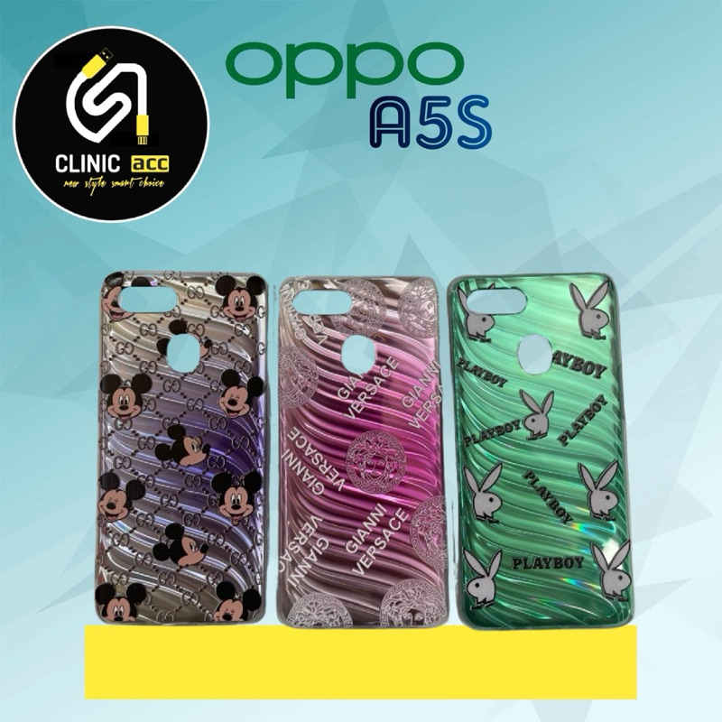 SOFTCASE GRADASI KARAKTER LUCU OPPO A5S/A7/A12
