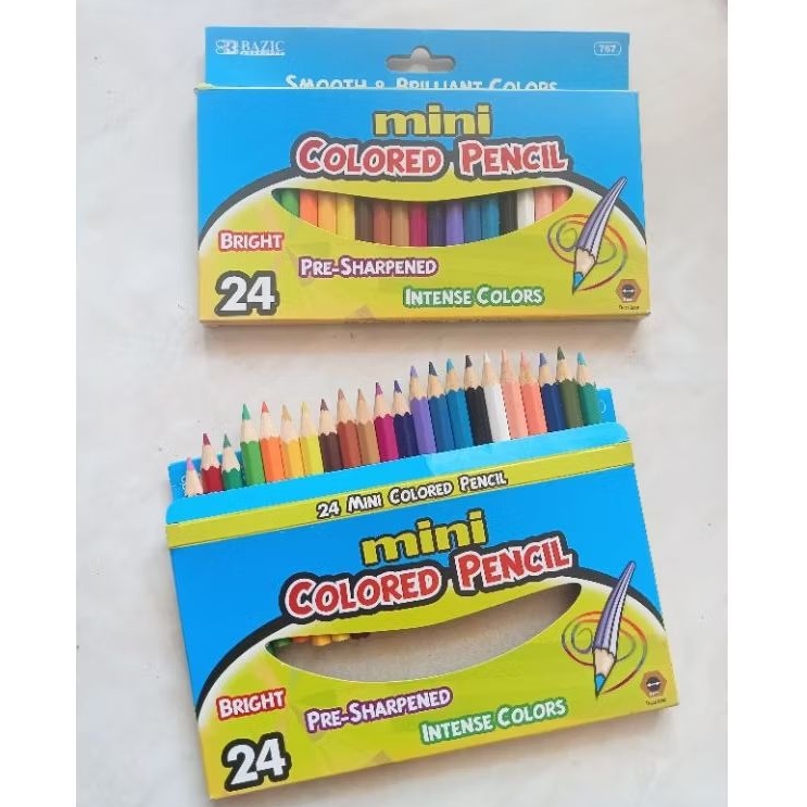 

PENSIL WARNA BAZIC isi 24pcs