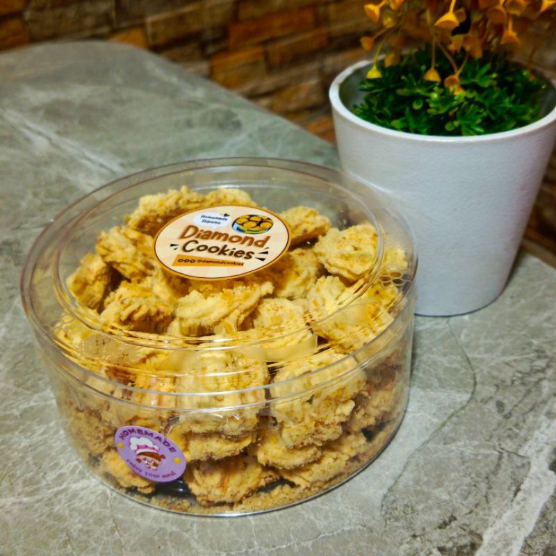

【 DIAMONDCOOKIES 】 Kue Kering Sagu • Premium • Isi 500gr.