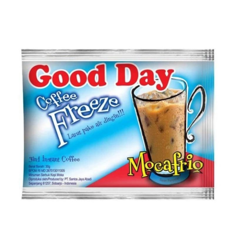 

Kopi Good Day Freeze Mocafrio 1 Renceng