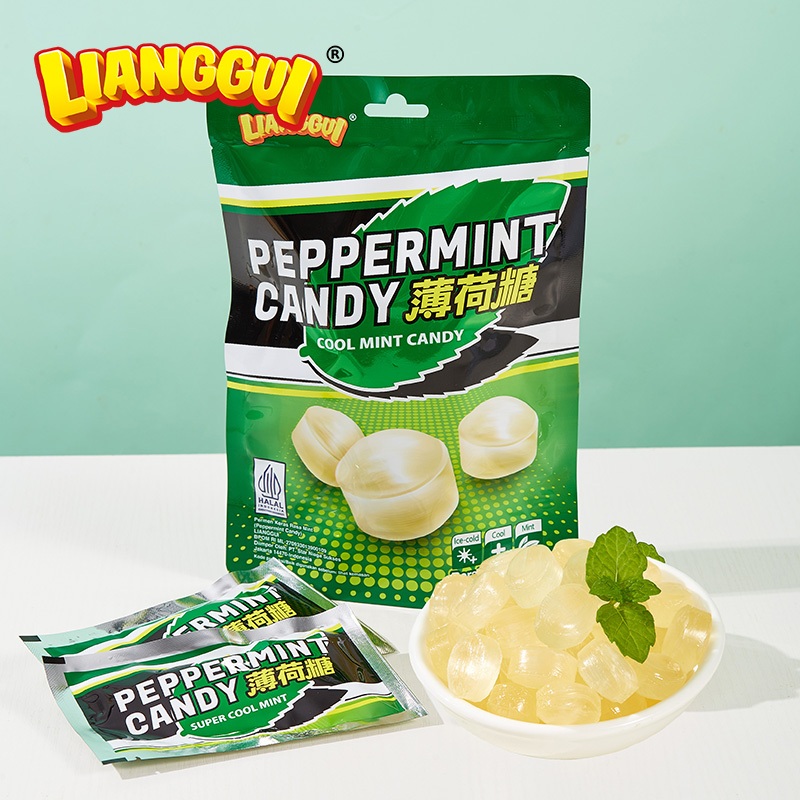 

[HALAL] LIANGGUI Permen yang lagi Viral | Peppermint Candy | Permen segar varian mint | Cemilan anak anak